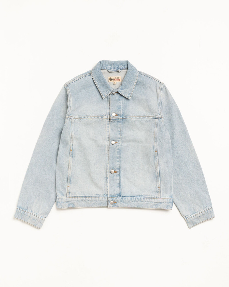 truckerjacke aus denim