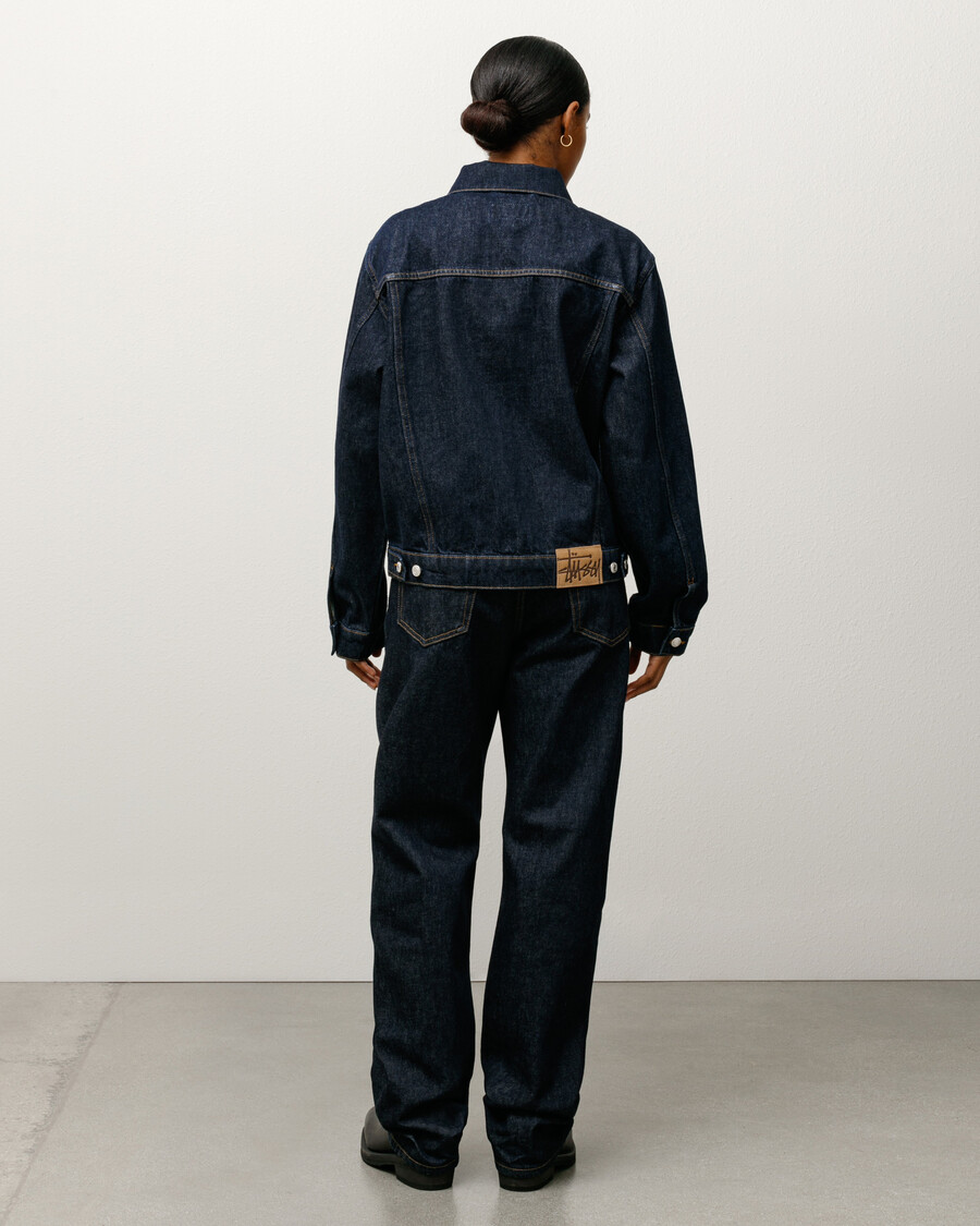 truckerjacke aus denim
