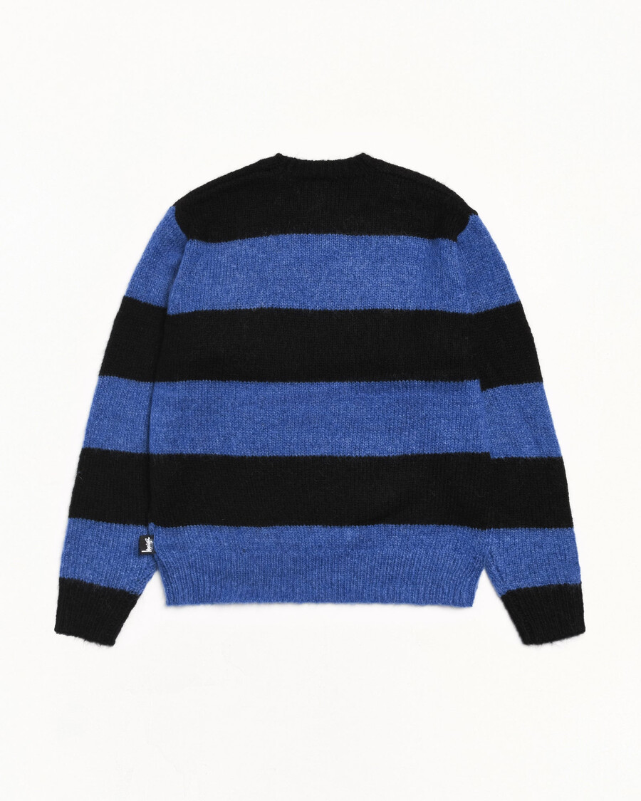 mohair-streifenpullover