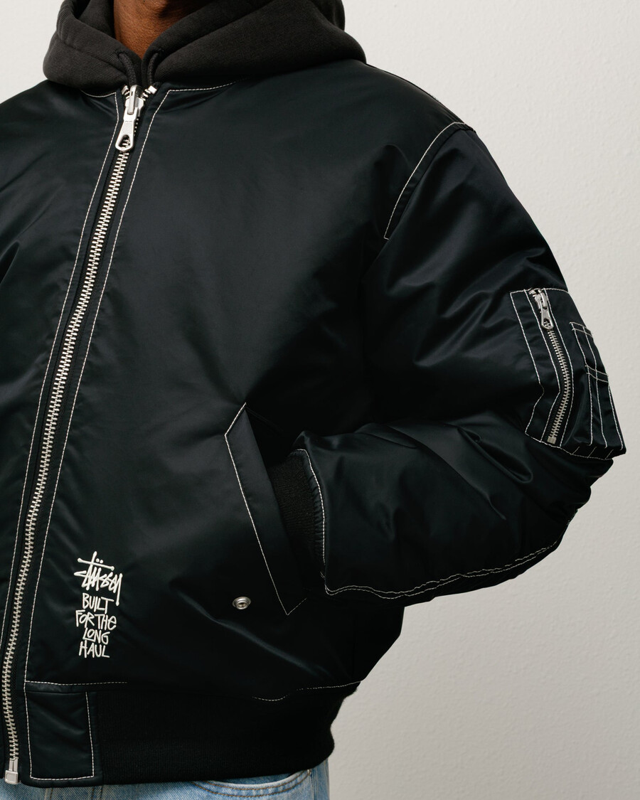 gefertigte wendbare bomberjacke