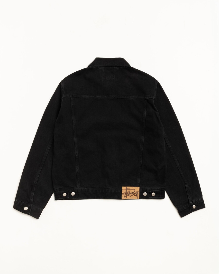 truckerjacke aus denim