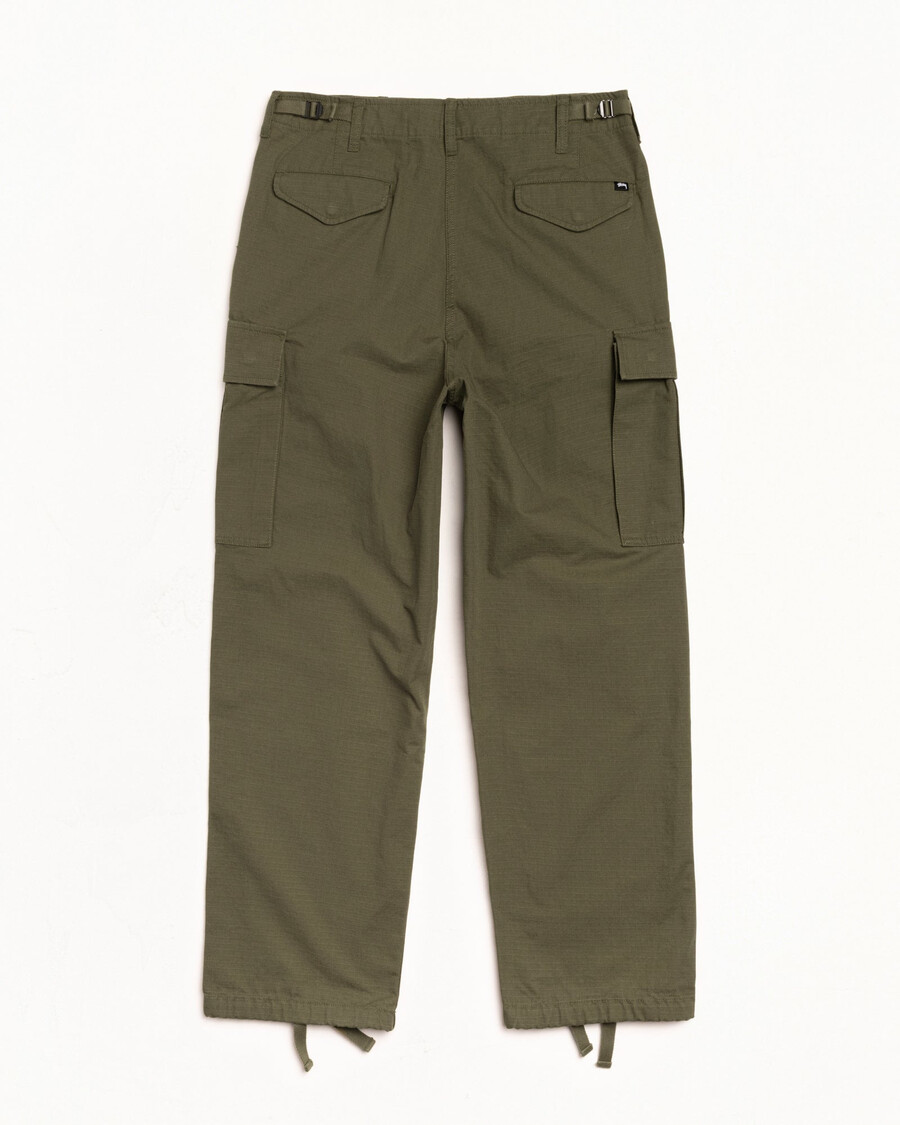 militär-cargohose aus ripstop-gewebe