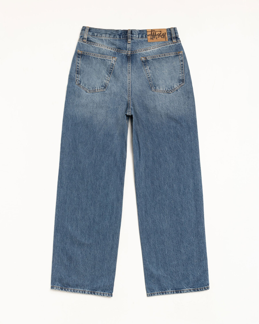 entspannte jeans aus denim