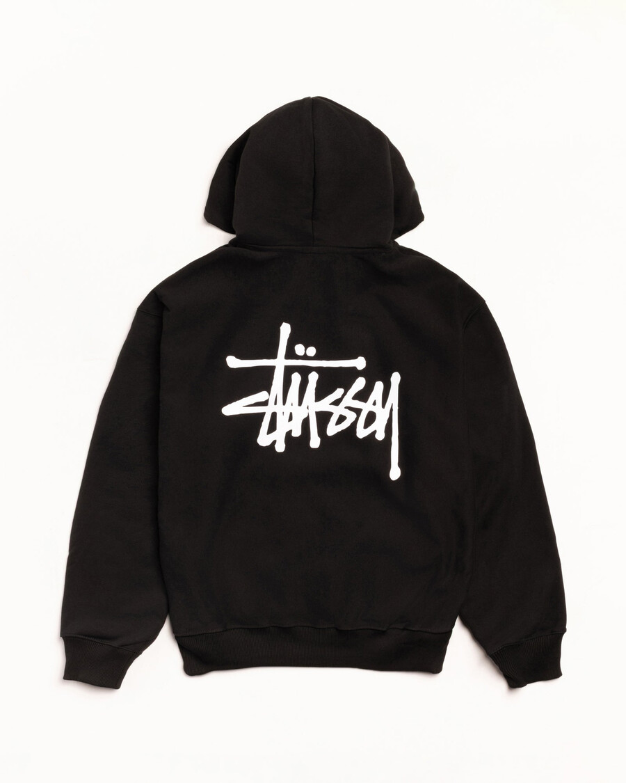 stüssy basic hoodie