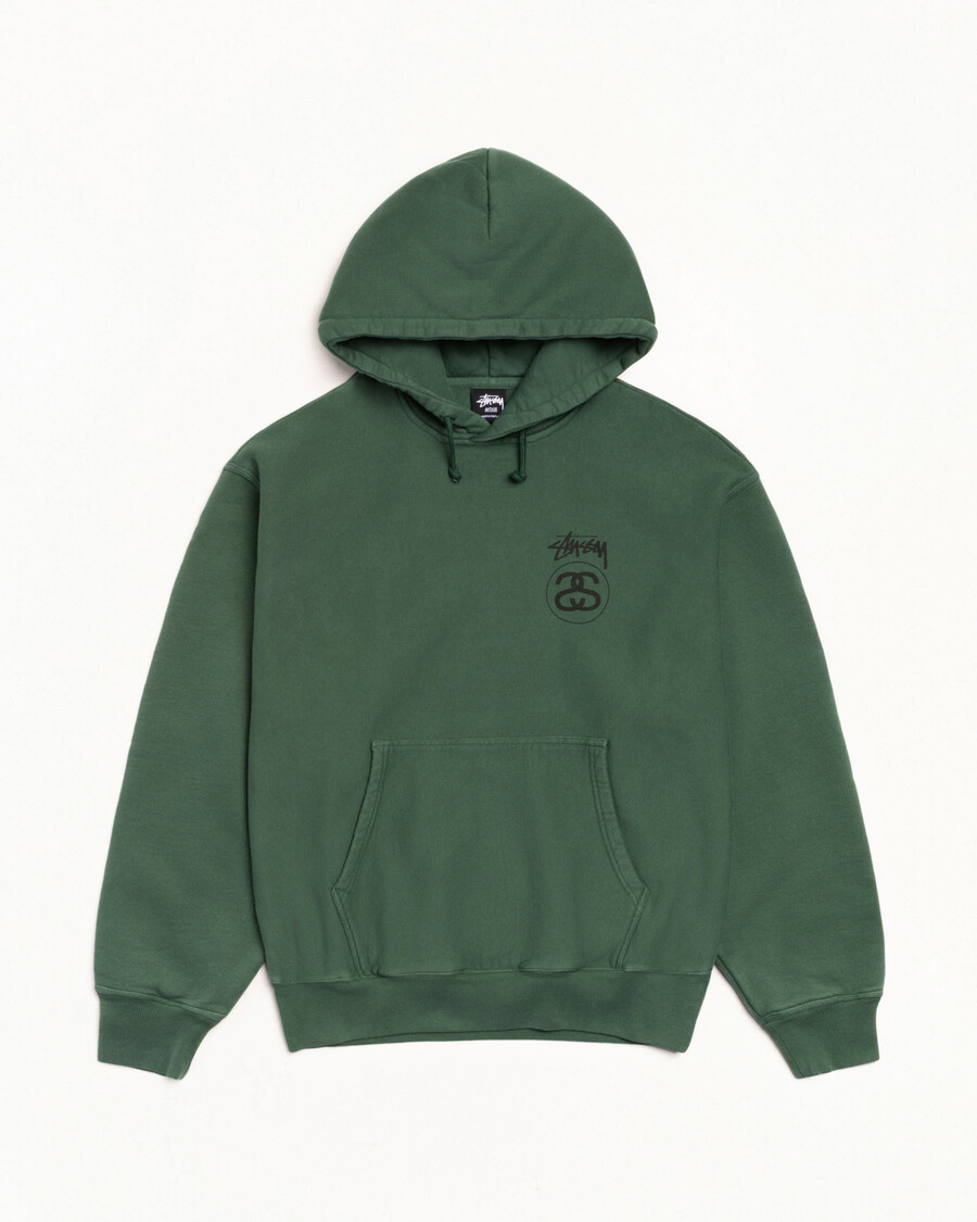 stock link hoodie pigment dyed