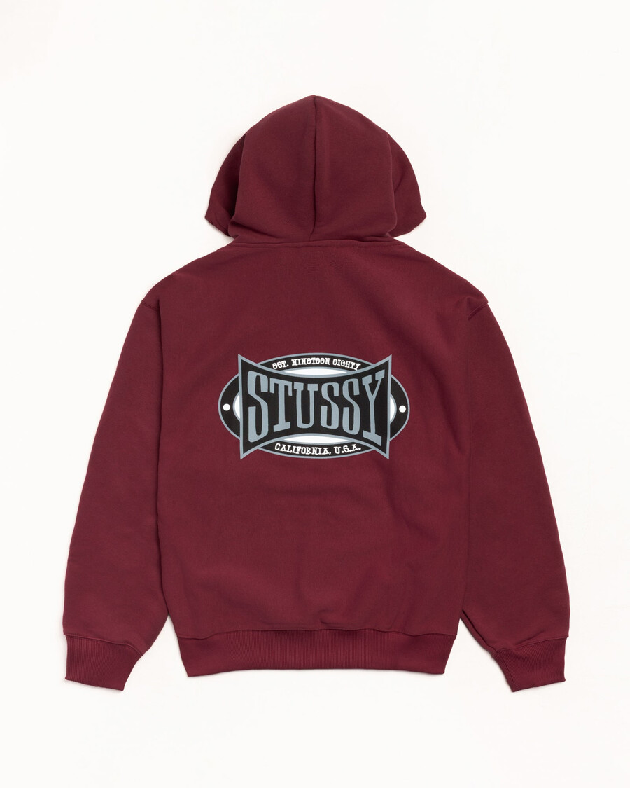 champion oval zip hoodie