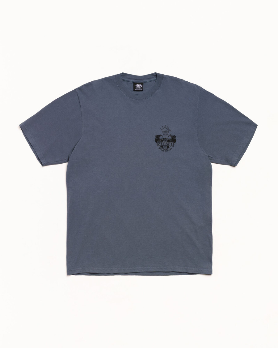 gebautes langlebiges t-shirt pigmentgefärbt