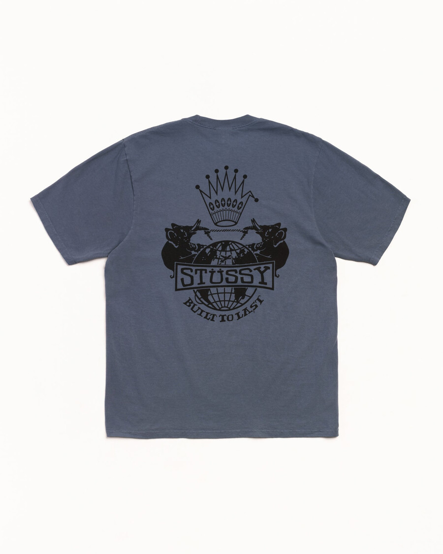 gebautes langlebiges t-shirt pigmentgefärbt