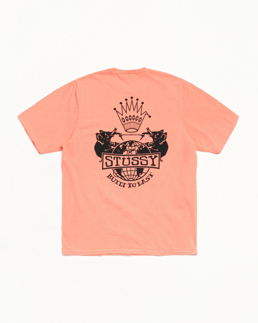 gebautes langlebiges t-shirt pigmentgefärbt