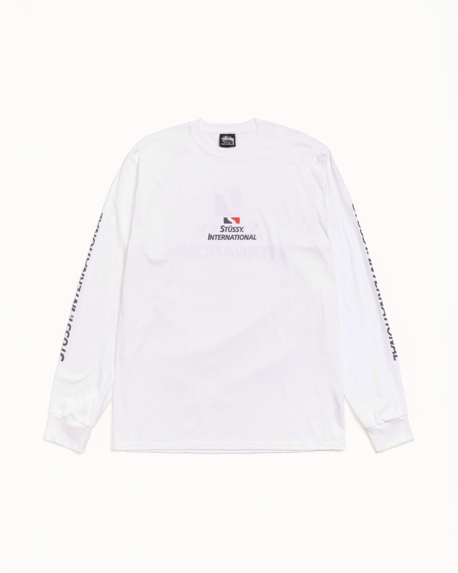 stüssy international ls tee