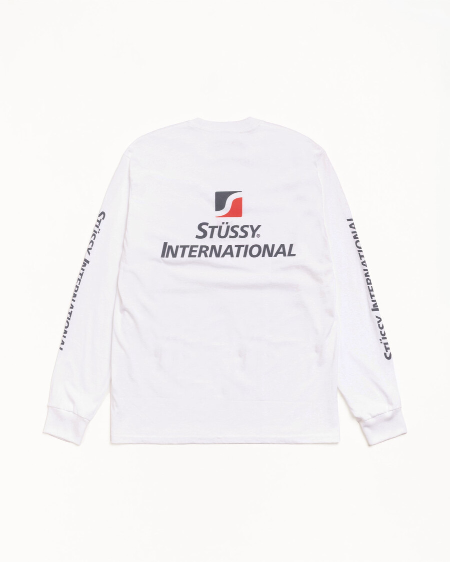 stüssy international ls tee